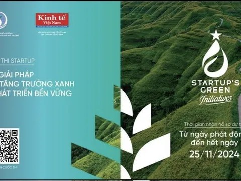 Phát động cuộc thi 'Startup - Tạo giải pháp cho tăng trưởng xanh và phát triển bền vững'